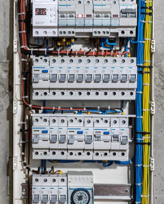Voltage switchboard with circuit breakers are in the ON and OF positions in the big electric box for electrical distribution panel, and temporary electric cables are switched. SSUCv3H4sIAAAAAAAACpyRz27DIAzG75P2DhHnRiIjbZq+SrWDA06DSqEC0mmq+u7jT6g474Z/tj/7M8/Pj6YhEzjJyal5xijEUqnVeQteGh0w3W3cohZoa/Kw7EBrgEJ6YyWoGk7g+aLhhgHqVamIXylJnAe/OnRx+oY4eLwEjQzfEnnFc46bkkjJ0BFShOwq5tYpsYKy+L868+O7uIELav6bFq6MWFQI2cg5l5Lrj0d7q63BKqSpXD0MBxULWKV0t5JLfanajF/S2UsbN6v2Nq7w3pwoY+4wqXjiOWhi4Qs4F8pF4dUgHj7Z3Ko52vhkYFMlIvxEDDv2NYz9ftz3lA3Hfjx2W0H+vUUGnbROEQoxv0pRW5dxAyLoMDKAQ9sh79oe56EFhkM7M0pphx3d80M4/OsPAAD//wMAAW5EJ5gCAAA=